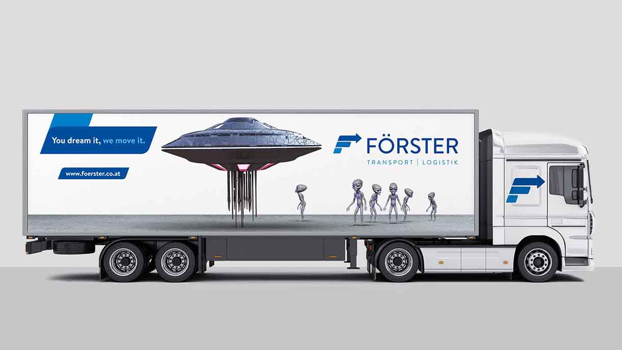 Aliens Förster Transporte LKW Truck