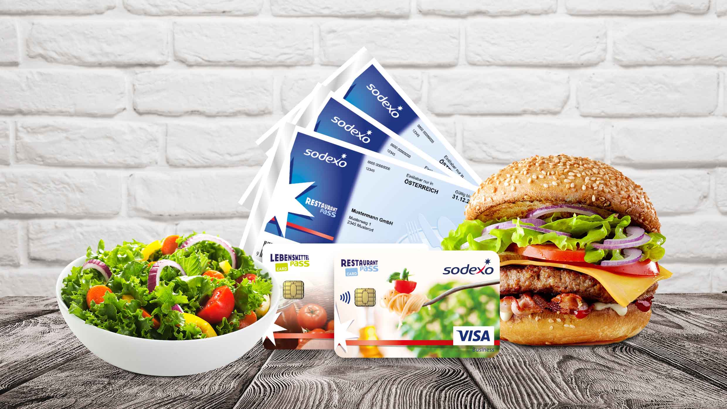 Sodexo Restaurant Pass, Lebensmittel Pass