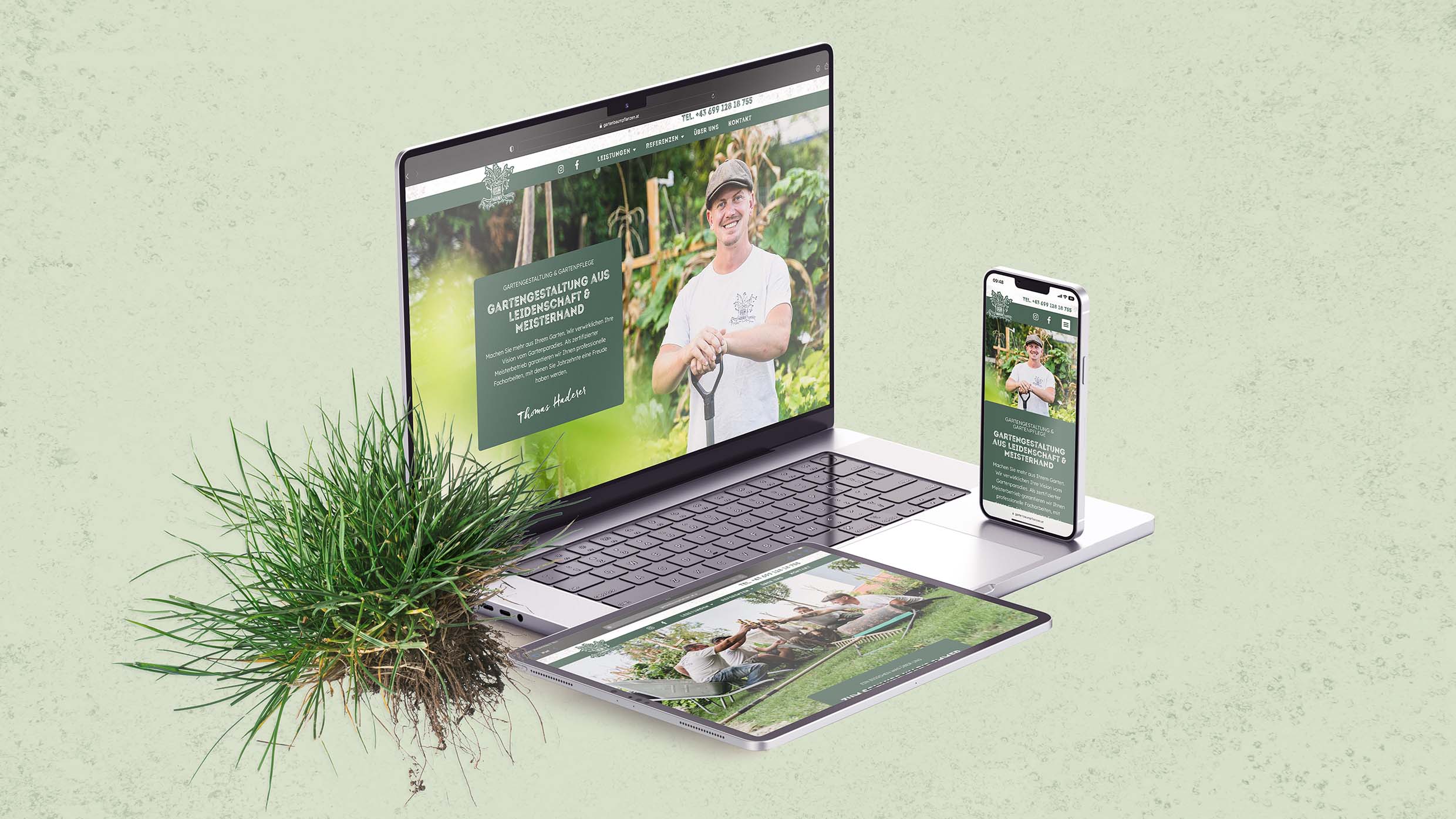 Gartenbau Thomas Haderer Website